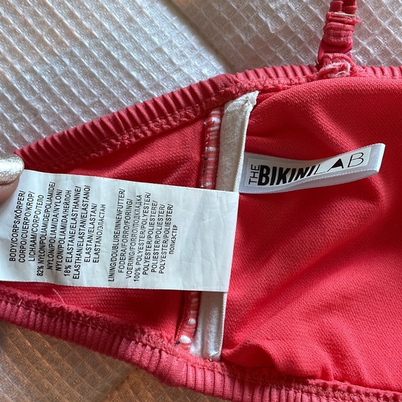 Women’s Two-Piece Bikini in coral pink color, size medium - Picture 6 of 12